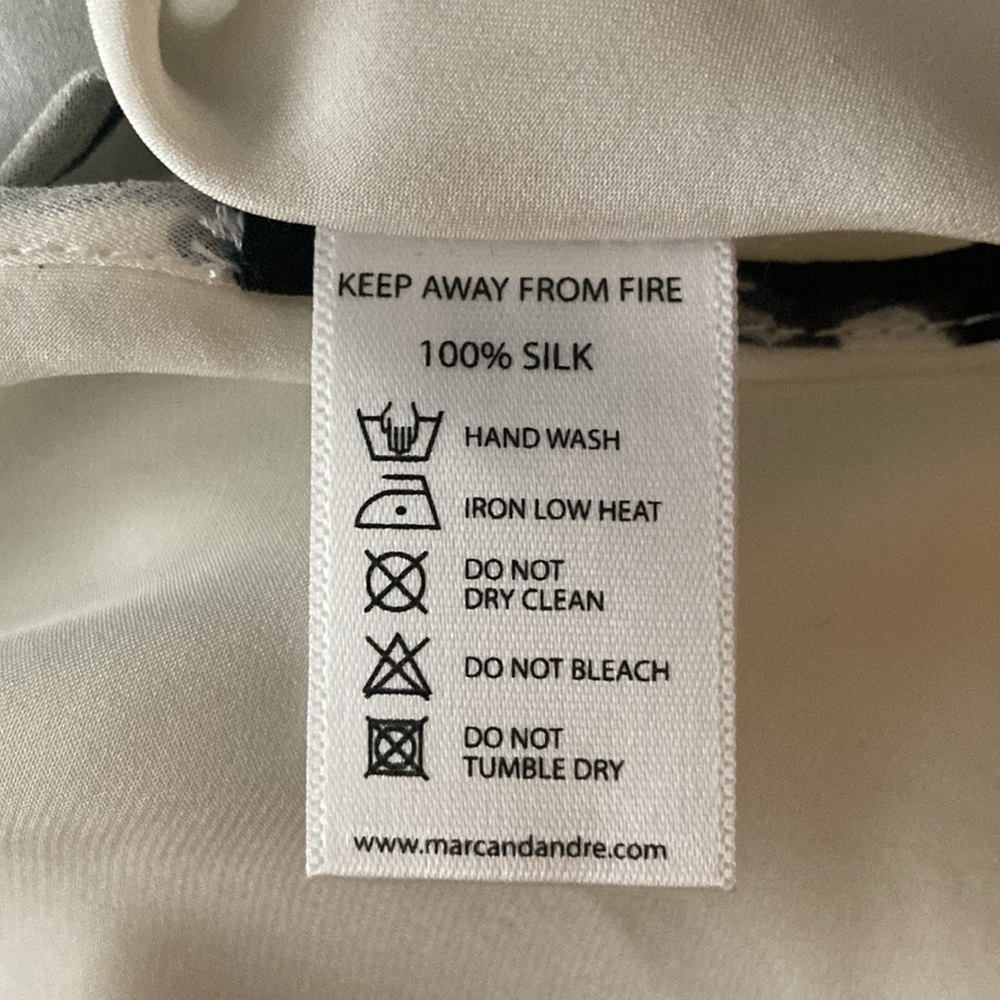 Mark & Andre Paris 100% silk chemise. NWT - Picture 4 of 5